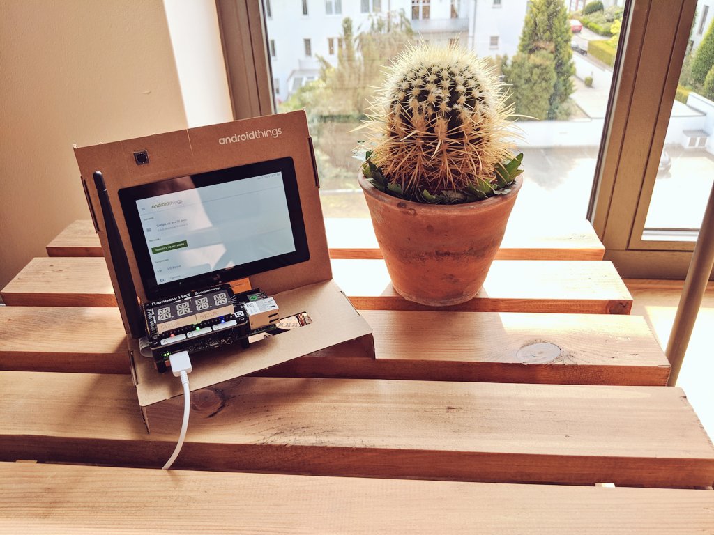 flschweiger's tweet photo. Just came home from #io18 and the #AndroidThings dev kit already got me hooked (again) 😋 Thanks to @Google for being such an inspiring company, you make me think that nothing is impossible! #MakeGoodThingsTogether https://t.co/HYq2mt2j7c