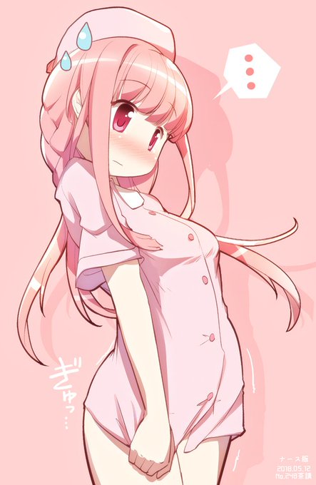 「このナース服……短すぎなんですが……」#まどマギ版真剣深夜の創作60分一本勝負 