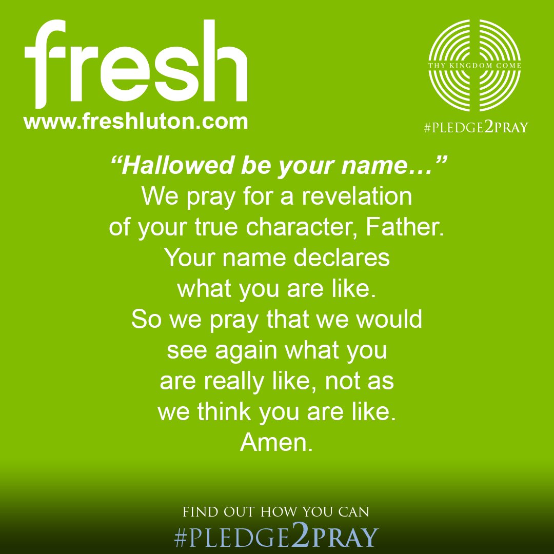 freshluton's tweet photo. FRESH IS A WEEK AWAY! #pledge2pray #luton #thykingdomcome #fresh #freshluton https://t.co/W8ly9Uj5ai