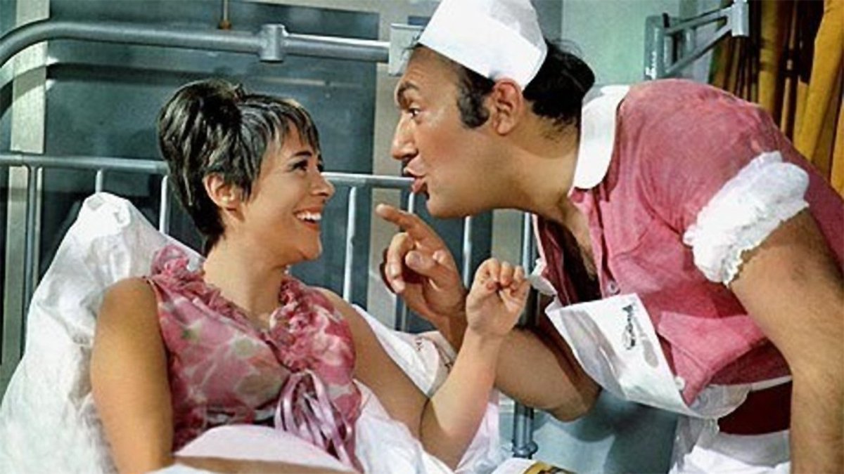 <a href="/CarryOnJoan/">Carry On Blogging!</a> Said it many times before, but how amazing is this film? Frankie's starring turn, Matron chasing Dr Tinkle, Jim on the roof, June Jago, Anita Harris and Dilys Laye's largish roles, the deaf wedding, Hawtrey's sympathetic pregnancy, the women patients giving Matron a Blanket Bath.