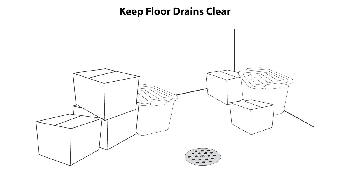 Intact Centre On Twitter A Blocked Floor Drain Will Prevent