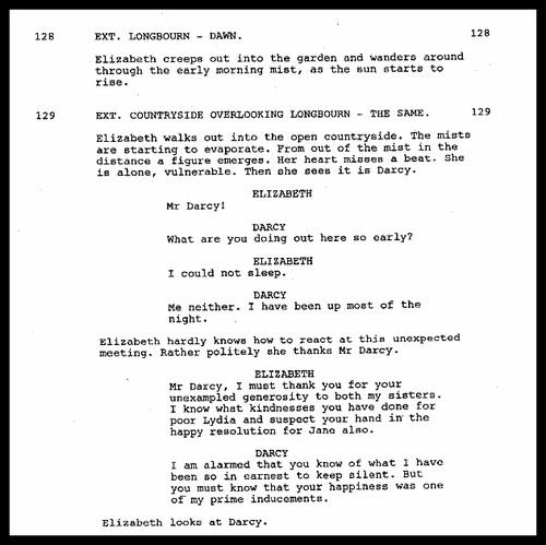 pandp2005's tweet image. #PrideandPrejudice2005 film’s #OriginalScript from the #SecondProposal scene with tears 😢 and a passionate kiss❣️😘❤️😍

~*~

[Elizabeth &amp;amp; Darcy drawing ✍️ by #jen7waters via DeviantArt]