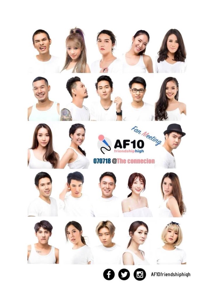 Af10friendship's tweet photo. Fan meeting #AF10friendshiphigh 7/7/18 @ The connecion 14:09-17:00 เปิดจำหน่ายบัตรแล้วจ้าาา ticket 800 / vvip 2000 *24ที่นั่งเท่านั้น เปิดขายบัตรแล้ววันนี้ทาง https://t.co/8mJ5Kfk86I https://t.co/yaZ2BkSepW
