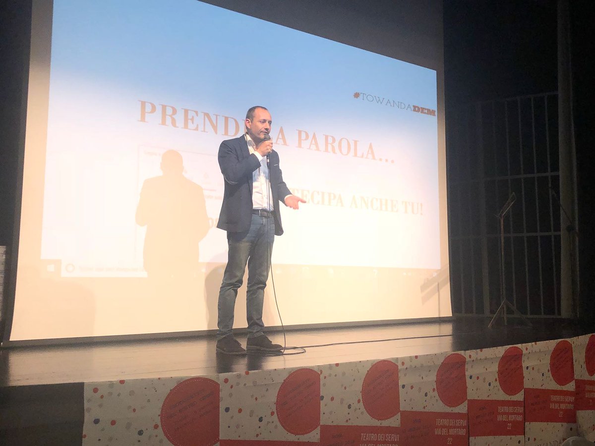 AntoniFerrante's tweet photo. #towandaday, ho rilanciato la proposta di far aprire l'assemblea nazionale del prossimo 19 Maggio ai nostri militanti e alle nostre donne di liberare se stesse dalla "schiavitù" delle correnti, primo ostacolo per una vera parità di opportunità, nel #Pd e nella politica. https://t.co/ZvnIaiMXov