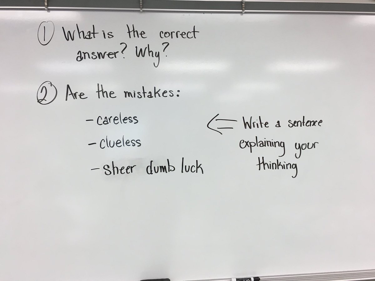 mrs_helms311's tweet photo. 3-2-1 Review, Day 9: Careless/Clueless with student mistakes @lead4ward @CISDMartin #wildaboutmartin #6math https://t.co/VNSKkTN3Yp