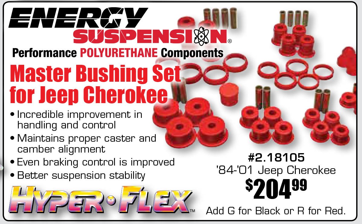 AADiscountAuto's tweet photo. Do you own a Jeep Cherokee? We have a Master Bushing Set for Jeep Cherokee on sale for only $204.99 EA.
https://t.co/Wlsf2eGumO
#JeepCherokee #Jeep #Cherokee #AADiscountAuto #AAPerformance #MasterBushingSet #JeepCherokeeBushing https://t.co/aTJVkROr8l