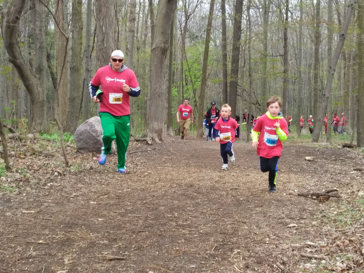 RunWaterloo's tweet photo. Beautiful morning for a trail run for a great cause. #Run4Another https://t.co/mYJ1wXeNsv