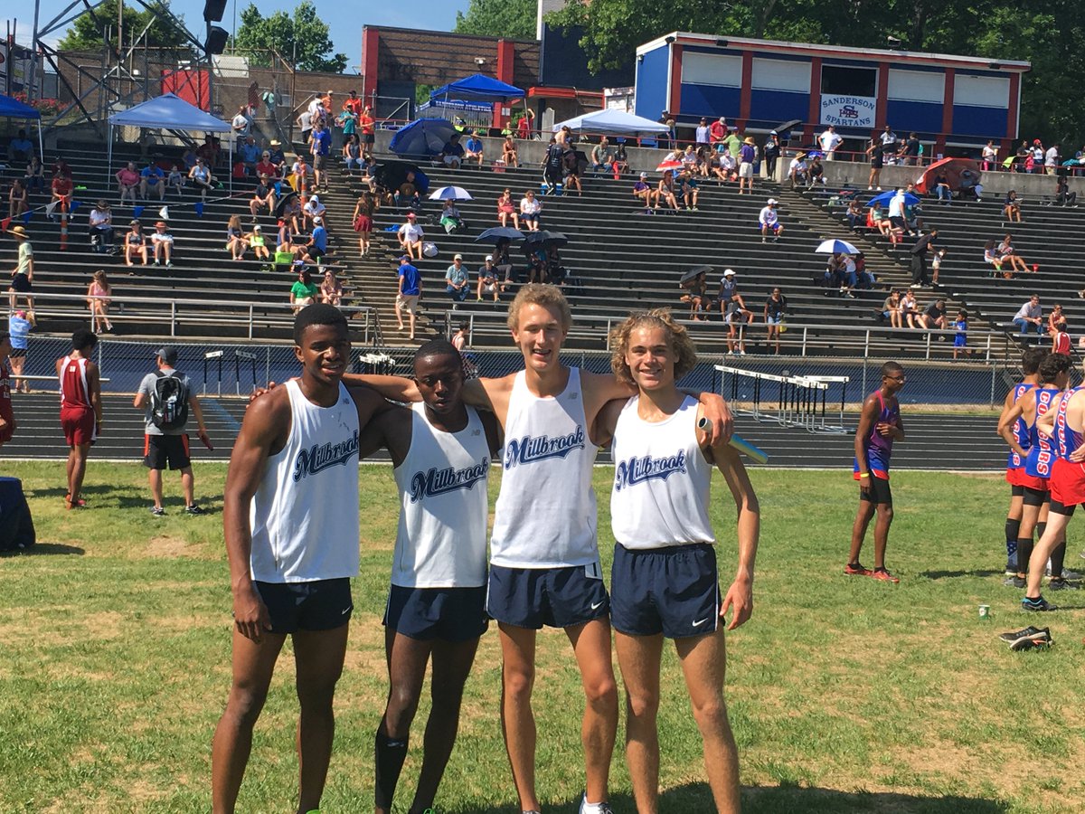 millbrookxc's tweet photo. Millbrook boys start meet off right and win the 4x800! Your 4x800 4A East Regional Champs: https://t.co/VTpt9q0YQ8