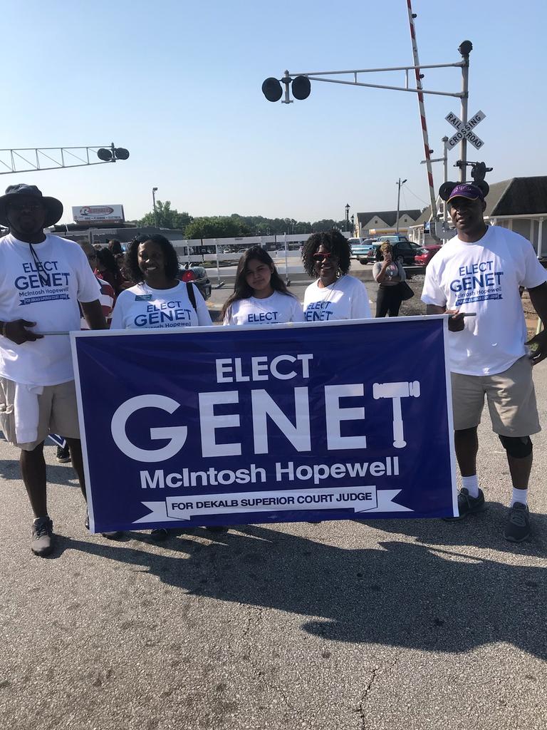 Genet4Judge's tweet photo. Hello from the Tucker Day Parade!!! https://t.co/RRvdUmHfnu