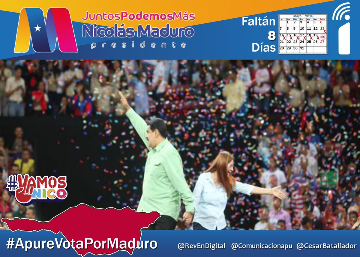 Sala_Discapacid's tweet photo. Desde Apure ratificamos total a poyo al candidato presidente @NicolasMaduro porque es un hombre fiel al comandante Chávez y seguiremos demostrando que esta tierra llanera es chavista y revolucionara así que este 20 de mayo #ApureVotaPorMaduro https://t.co/YbrIrdpF5j