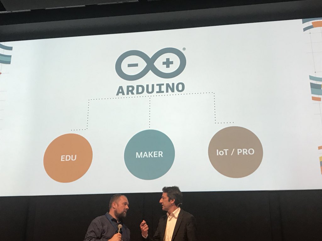 PLLanzarini's tweet image. #ArduinoDay2018  a Milano si parla anche di #education e #arduinoctc. @CampuStore_IT c’è