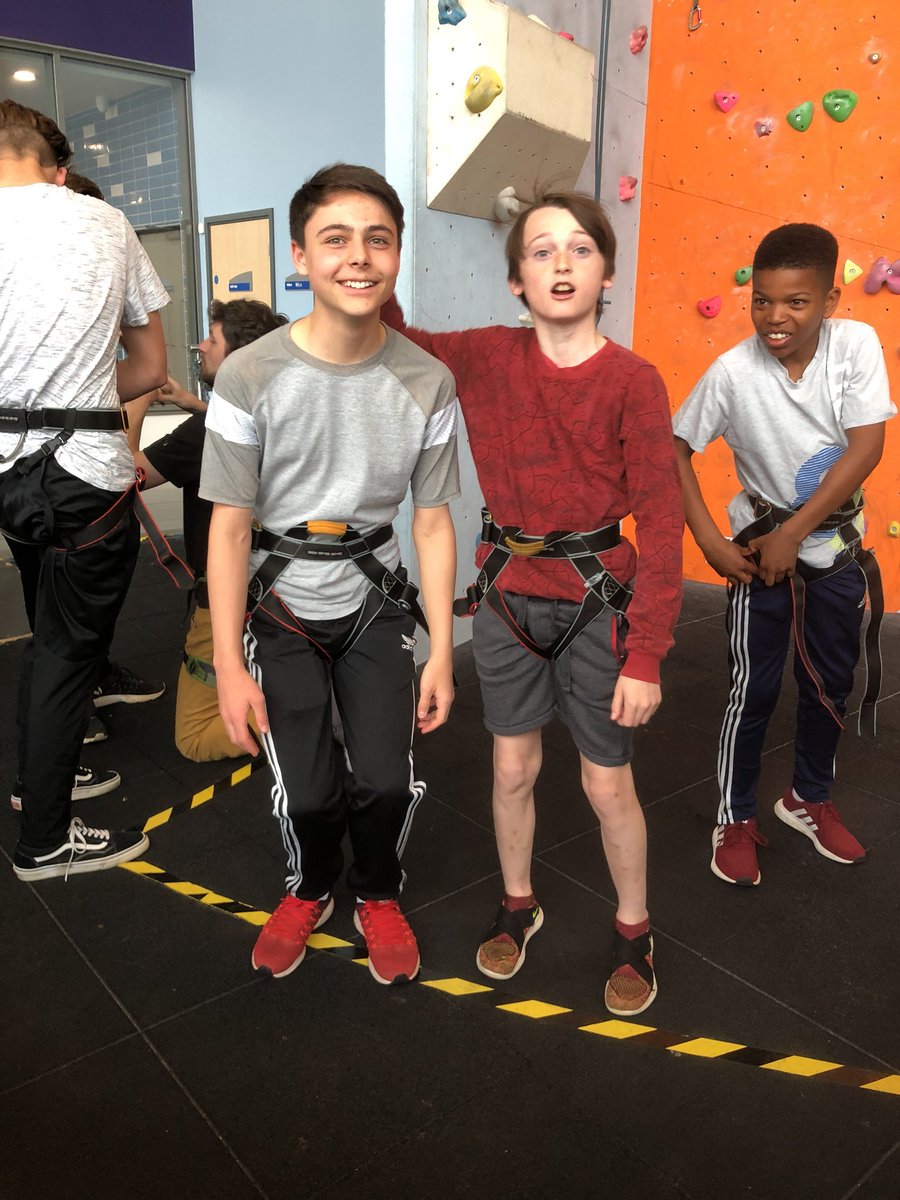 DaveniesDAS's tweet photo. Climbers ready for action at today’s #WhackyWeekend #engageinspirechallenge https://t.co/uMI2CvVMDA
