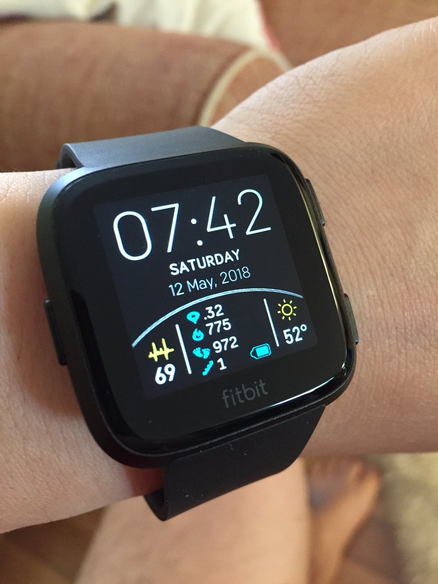 Made the move to @fitbit - <a href="/Apple/">Apple</a> wouldn’t offer a very cost effective way to fix my watch. Cost of repair = cost of a new Fitbit Versa