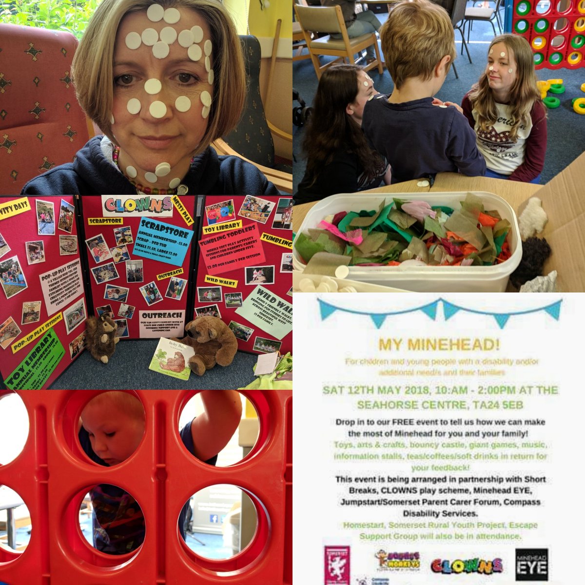 Lovely morning supporting 'My  Minehead' the the Seahorse Centre. Helping young people and their families with disabilities and additional needs. @homestartuk <a href="/Compassdis/">Compass Disability Services</a> <a href="/MineheadEYE/">Minehead EYE</a> #families #support #westsomerset
#minehead