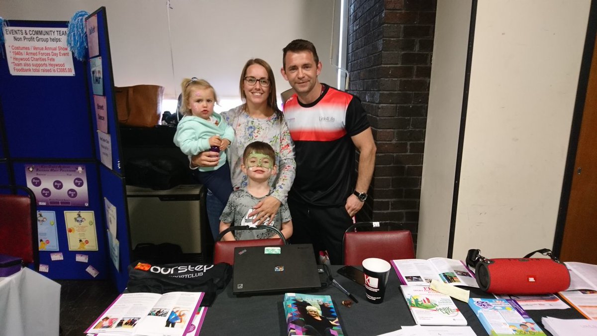 Loved listening to all the positive activities going on in #Heywood @GMPHeywood giving back day. Thanks for giving us the opportunity to talk about one of our community activities #powerofsport #lovewhereyoulive