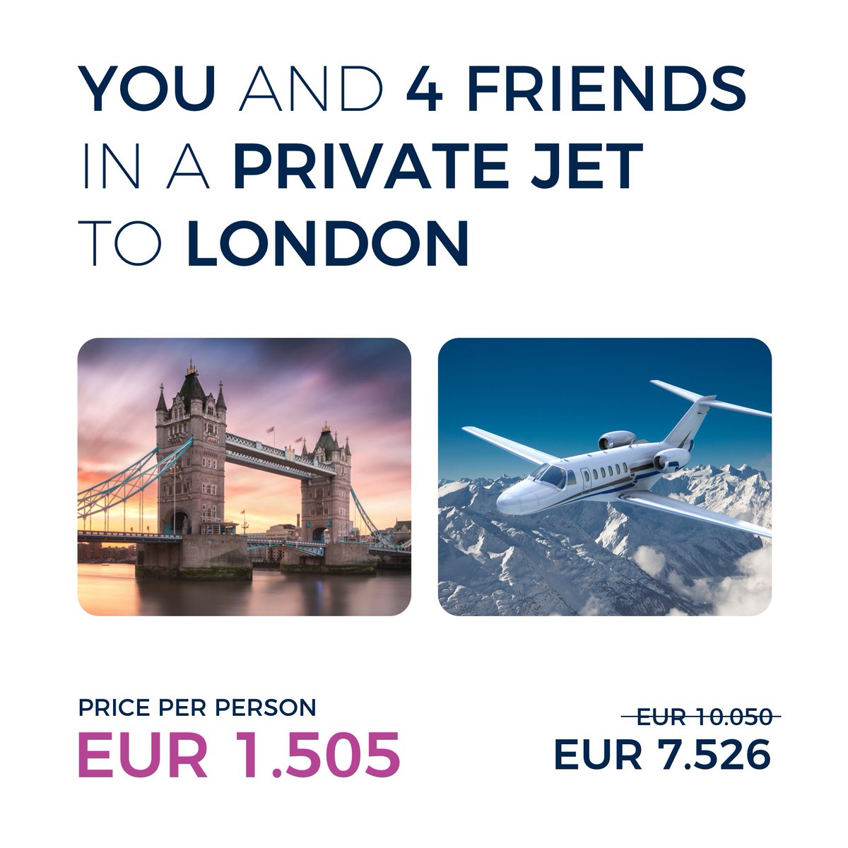 Exclusive offer : Fly from Zurich to London in a private jet for the #RoyalWedding week end! bit.ly/2I1KUZQ @flyZUUM #luxury #travel