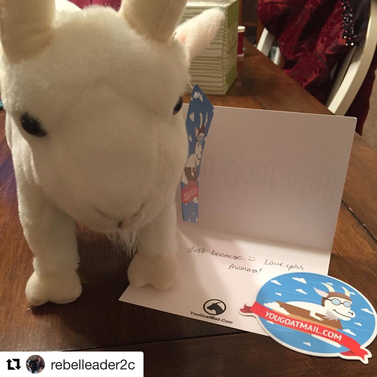 You Goat Mail tweet media