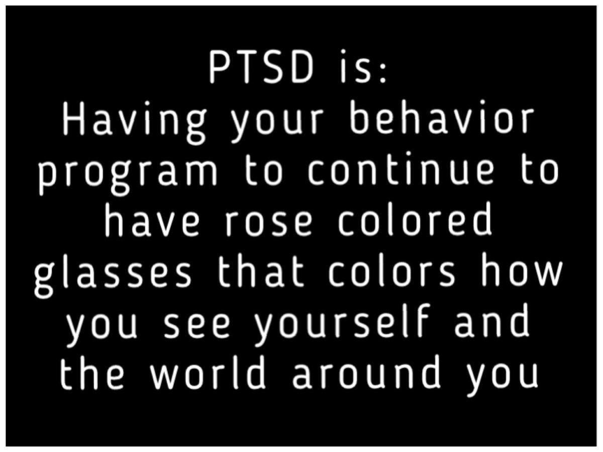 Lost_marauder's tweet photo. Glasses that make life difficult
#mentalhealth #PTSD #mentalhealthawareness
#FlightorFight #PostTraumaticStressSyndrome #YoureNotAlone #endthestigma #NotAllDisablesAreVsible #anixety
#NonCombatPTSD #depression #DontStopFighting #PTSDawareness
#SecretBattles #mentalillness https://t.co/UN0OQvE6II