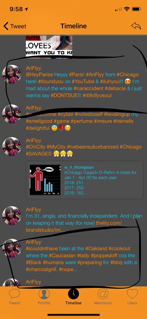 SHAYesBreeZzy's tweet photo. Why does she tweet like this? https://t.co/qTHAVThauZ