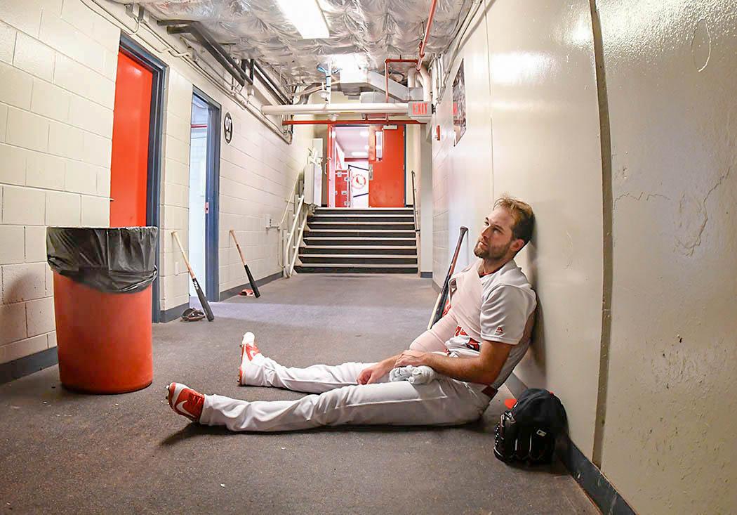 Cardinals's tweet photo. Retweet this sneak peek of Michael Wacha waiting out the rain delay in the Cardinals clubhouse using #ATTSneakPeekSweepstakes, and you could win AT&amp;T Rooftop tickets to an upcoming game! Details: https://t.co/xOmQRjWyPS. https://t.co/SyX6pOFeb2