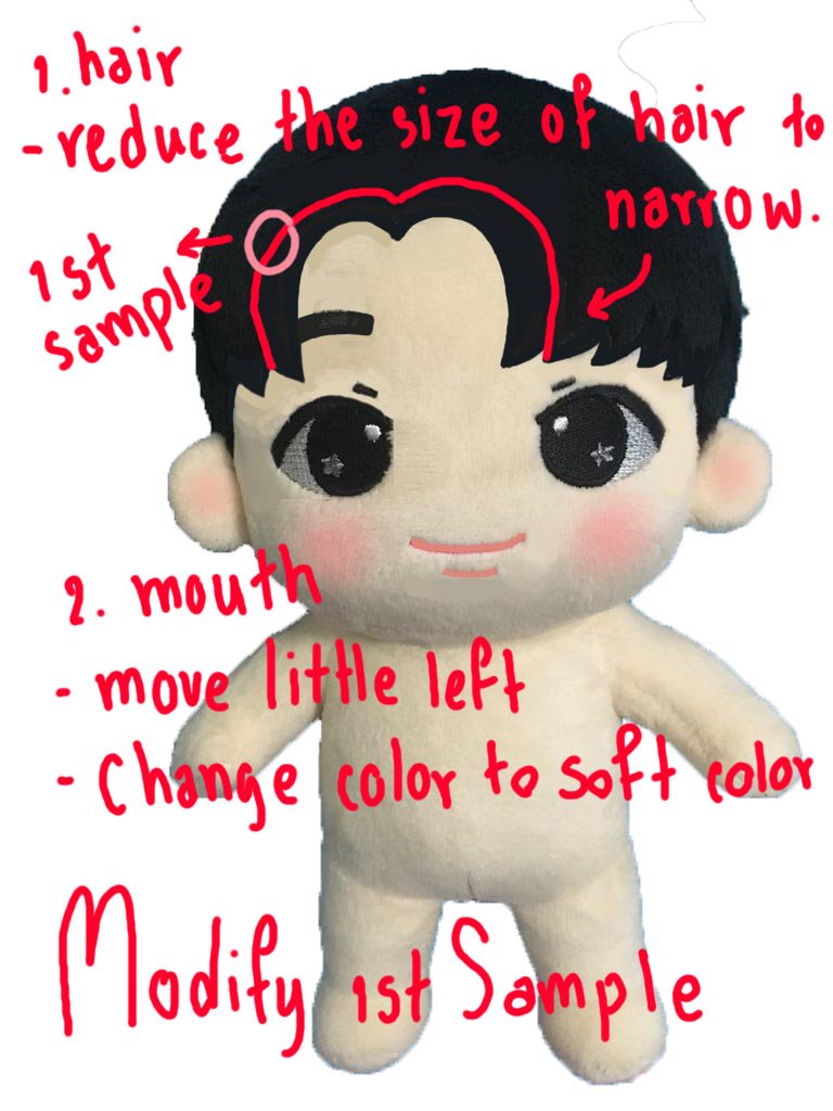 Stars_IOI's tweet photo. [ Kuanlin Modify ] 🐥 1st to 2nd Sample
- Mouth , Change color to soft color and move little left
- reduce size of the hair to narrow

Do you think " what should modify ?🤔 "
Share your opinion to me ♥ in Mention.😊😄
#Star1O1Project https://t.co/9WZeuw1Qu0
