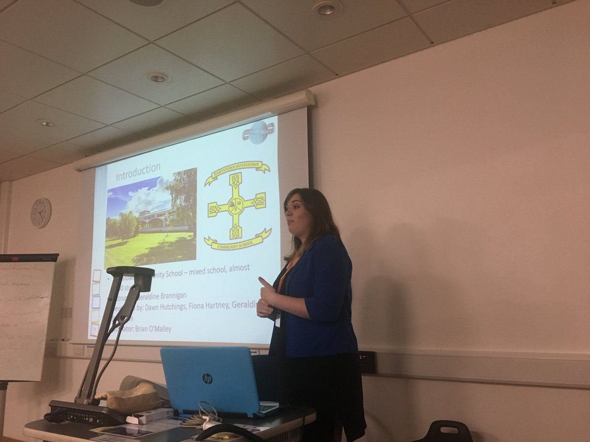 JulieReilly16's tweet photo. Hartstown Community School presenting #mathscounts18 #projectmaths #lessonstudy #pdst https://t.co/vicXgIRUK2