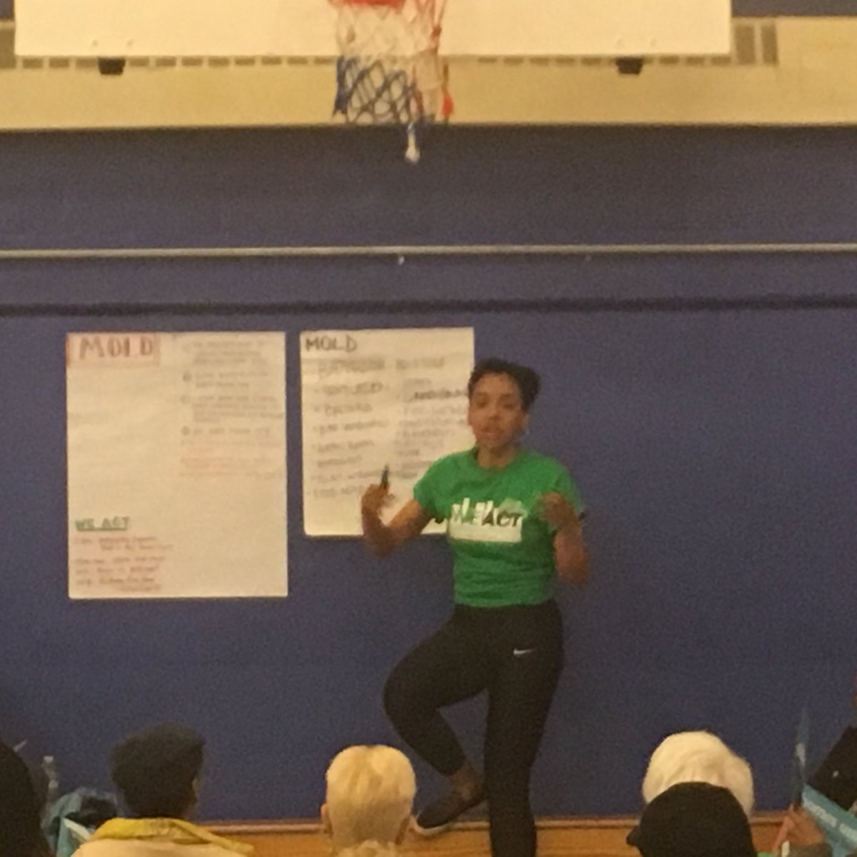 We Act Monthly Meeting educating the community on Environmental Justice #sustainableharlem