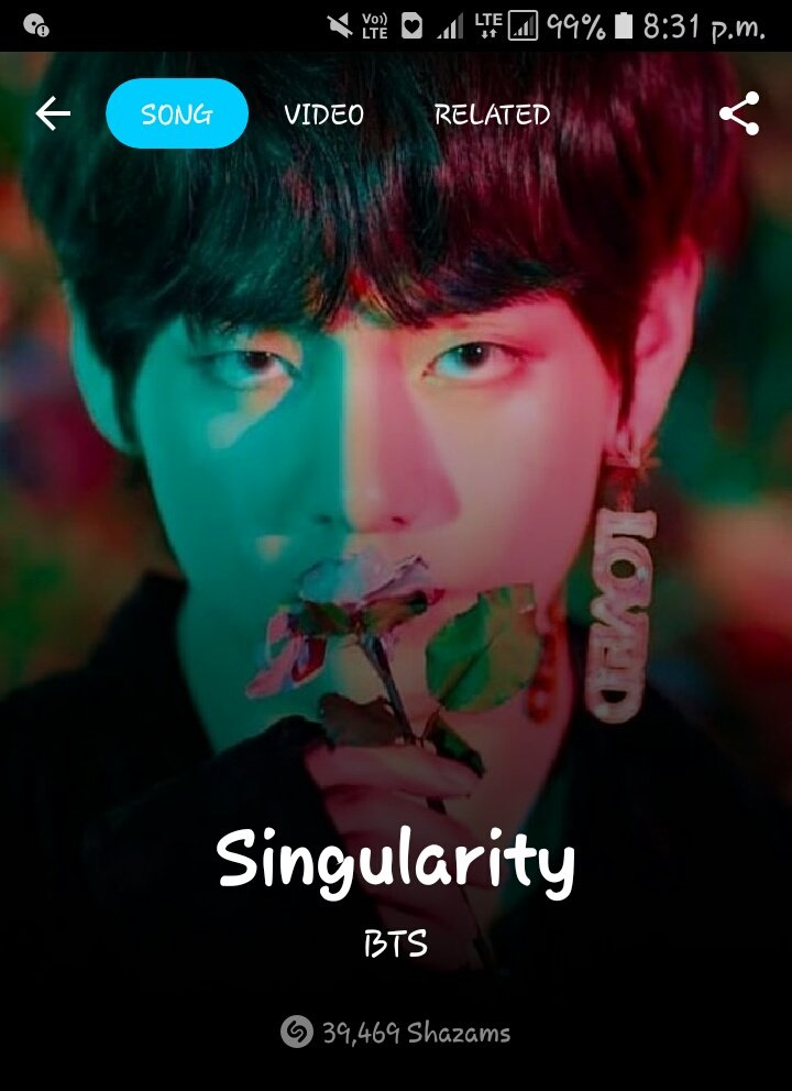 CherryTopBTS's tweet photo. Are you shazaming while listening to #Singularity ??

Also, keep streaming #Singularitymv on BTS's official youtube channel. 💜
📎https://t.co/rBotF4EQso 

#LoveYourselfTear_D5 #PremiosMTVMiaw
#MTVLAKPOPBTS #MTVBRKPOPBTS @BTS_twt https://t.co/iQ1x7MyabZ
