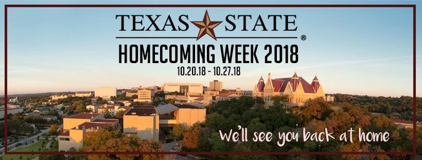 TXSTInvolvement's tweet photo. Congratulations to our newest alumni! Weโre counting down the days till we see you back at home! ๐พ๐ฑ #TXSTHC #TXST18 https://t.co/UIrRDqP07J