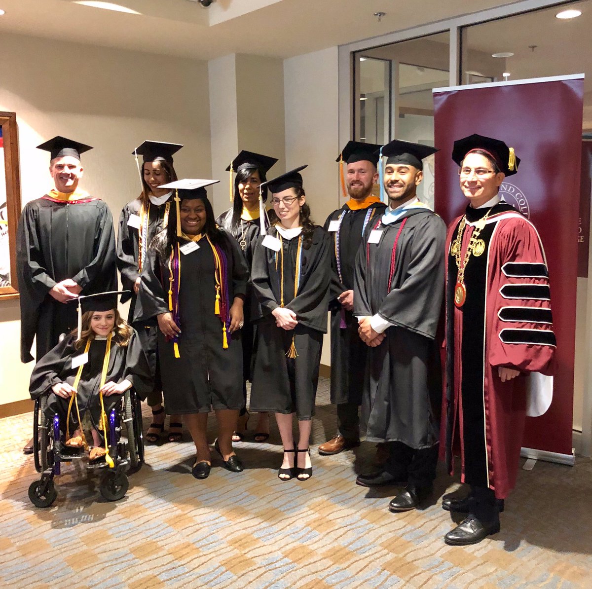 FrankDSanchez's tweet photo. It was my honor to recognize these impressive @RICNews graduates today on stage at commencement. Congrats #classof2018, you did it! #RICGrad2018 https://t.co/xa2yV8fGkU