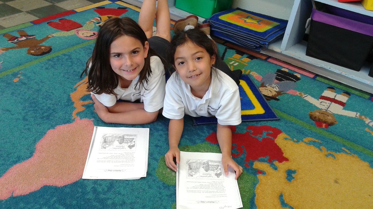 suemackaysas's tweet photo. "Mother, Mother, I Want Another " 2nd grade getting ready to share a special Mother's Day with the gift of storytelling!!! @staugustineelem #sharethegood https://t.co/kvBULk5NSV