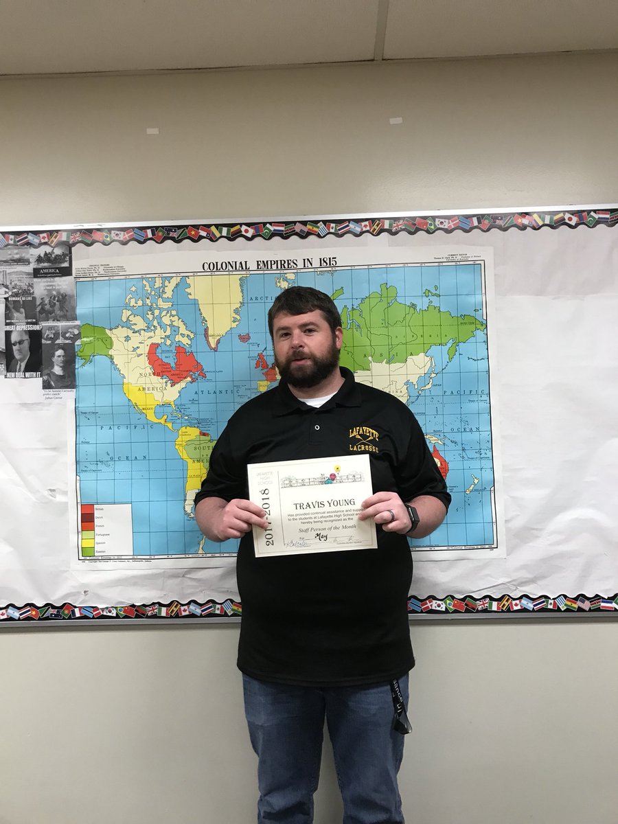 Congratulations to our teacher of the month!!! Mr. Young!