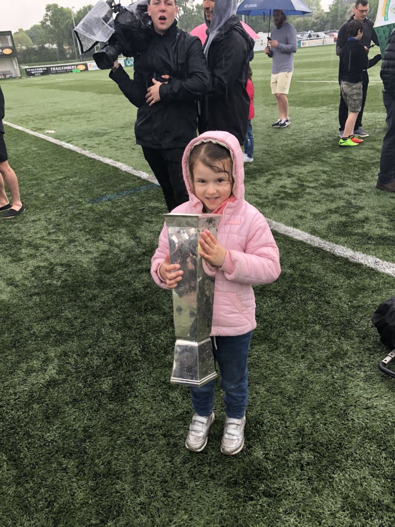 Well done all <a href="/ealingtfrugby/">Ealing Trailfinders</a> on a great win today vs <a href="/leinsterrugby/">Leinster Rugby</a>. <a href="/LukeyCarter9/">Luke Carter</a> masterly display with the boot. Oriana’s 1st game and first trophy, I didn’t get my John Terry moment, I held the tin of crayons.......