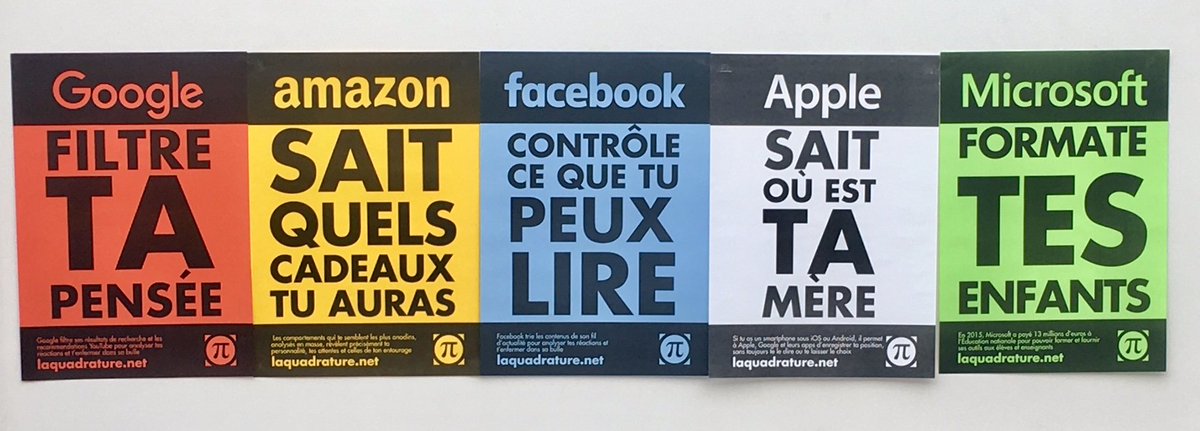 [PODCAST] #CommeUnBruit <a href="/franceinter/">France Inter</a> « Données personnelles : Gare au GAFAM »
A l’occasion de l’entrée en vigueur de la #RGPD le 25 Mai
<a href="/laquadrature/">La Quadrature du Net</a> lance une action collective en justice contre les #GAFAM pour lutter contre le capitalisme de surveillance
bit.ly/CUBQC4_35A