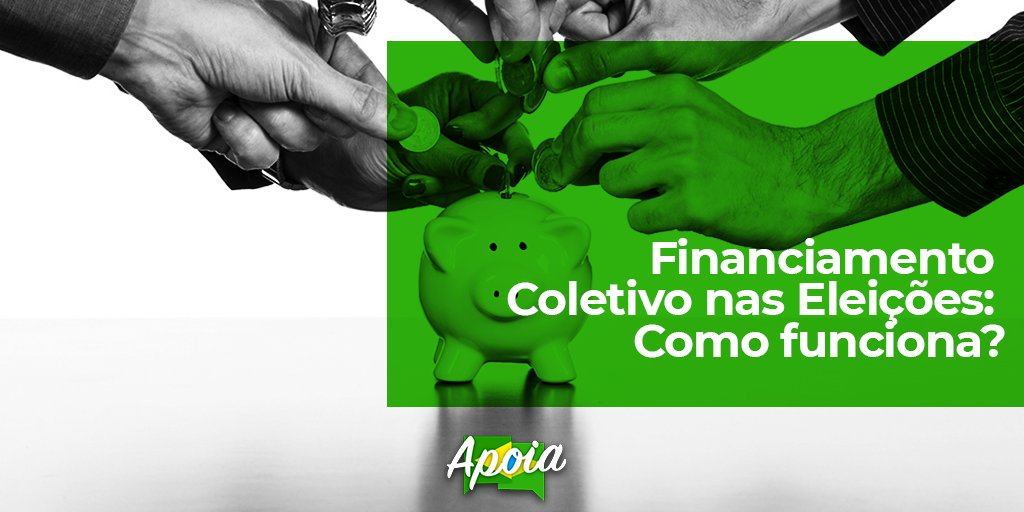 Apoiai's tweet photo. Candidato, a partir de 2017, com a Reforma Política, se tornou possível o financiamento coletivo nas campanhas eleitorais. 

Entenda melhor como funciona o Financiamento Coletivo e de que maneira a https://t.co/MmVuH2qrLB pode ajudar você: https://t.co/xL6pglcggv

#eleicoes2018 https://t.co/aE9A8FVHSQ