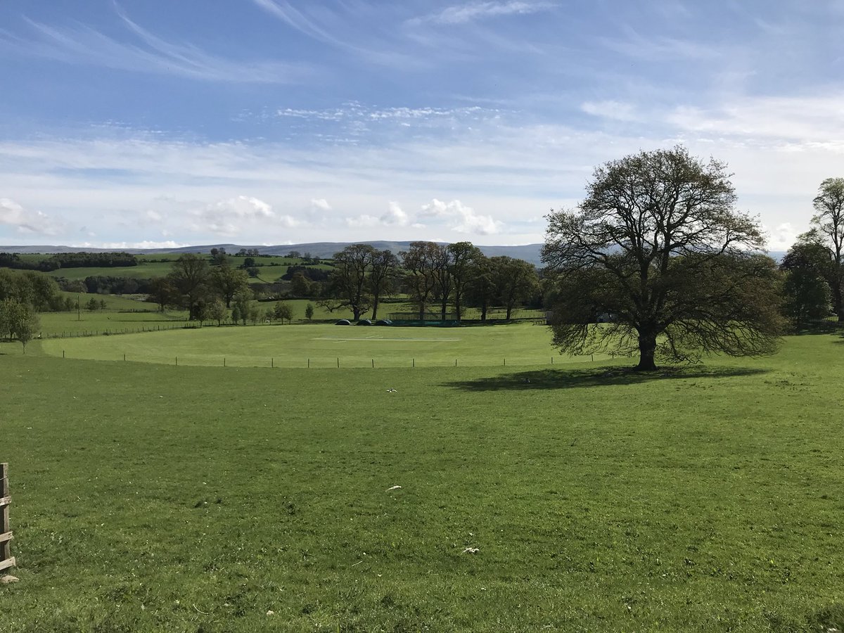Coach_Cricket's tweet photo. What a beautiful day for a #localderby @EdenhallCC hopefully it stays like this throughout. #EVCL #playcricket https://t.co/EqRAiXtHtp