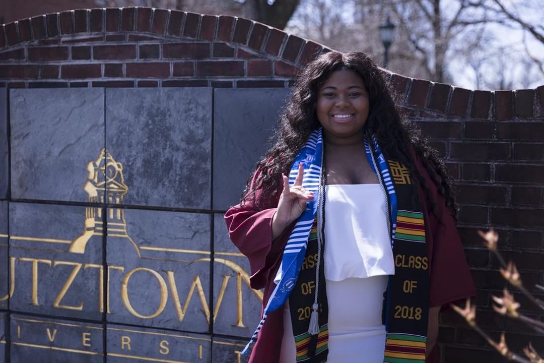 Congratulations Soror Brianna Barco. Graduating from Kutztown University of Pennsylvania with a Bachelors in Cinema Television &amp; Media Production Major with a minor in Communication Studies