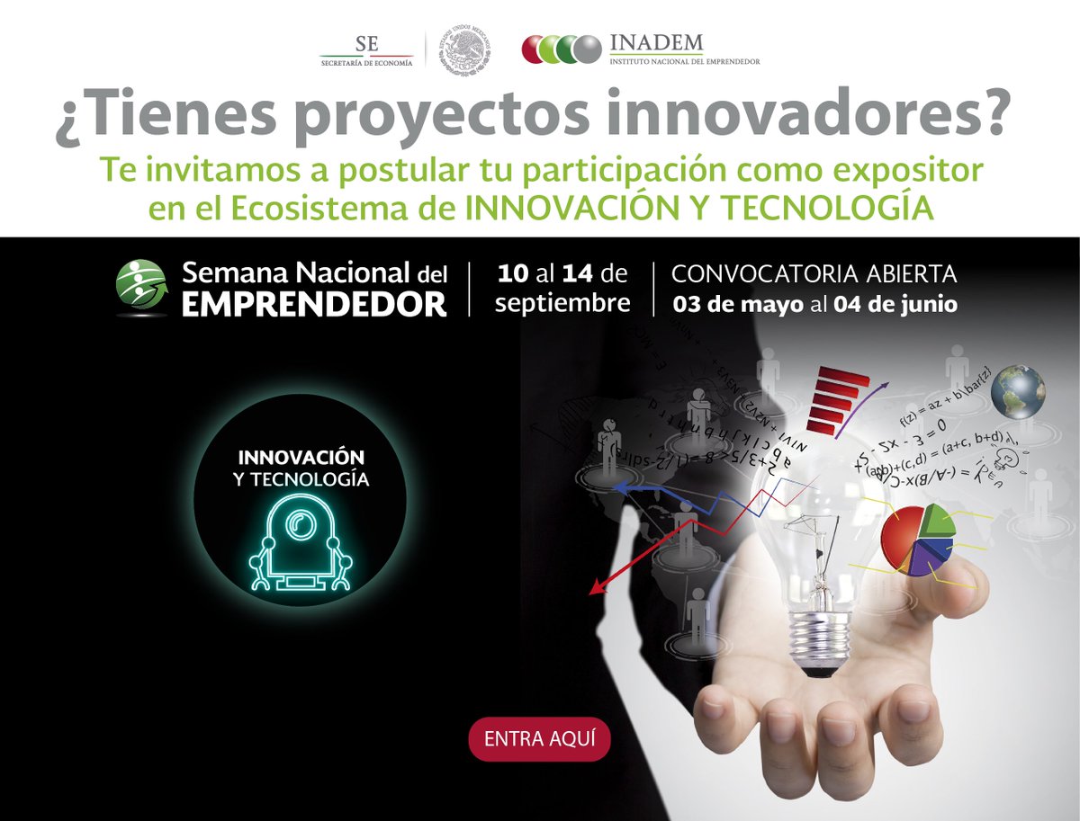 Economia_UDP's tweet photo. ¿Tienes un proyecto innovador? Te estamos buscando, para participar en #SemanaDelEmprendedor https://t.co/fvYyJJEzI3 https://t.co/JEe7BhD8l2