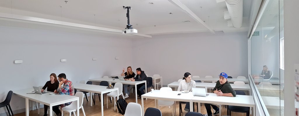 junocollege's tweet image. Today is the final class for our Advanced UX students so we&apos;re hosting a user feedback brunch. Projects are looking amazing! #UXTO