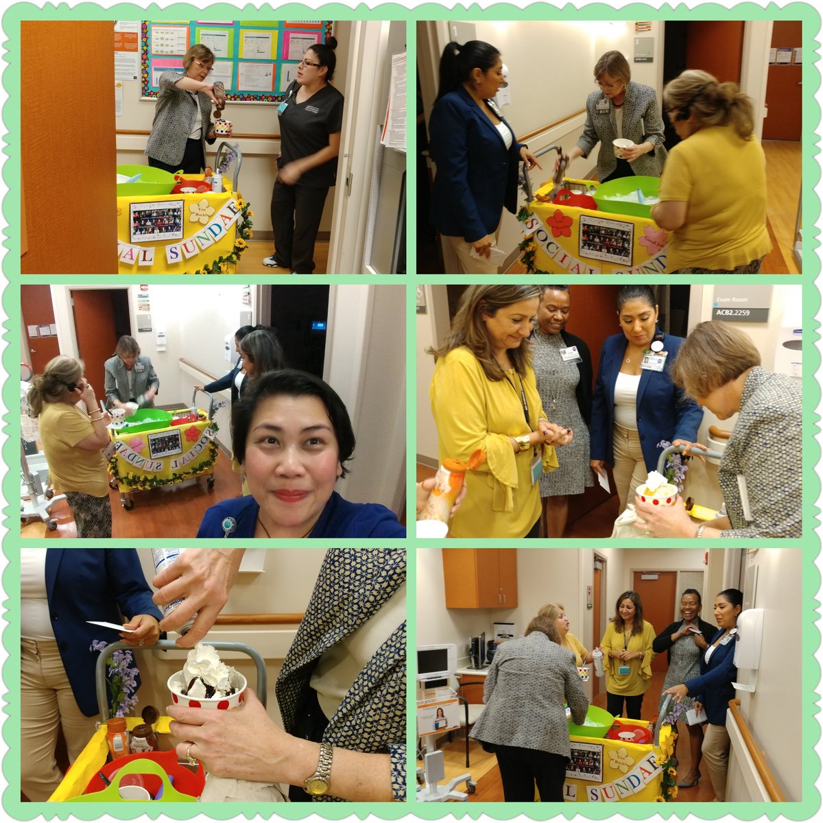 arieshorse's tweet photo. At the clinic serving our awesome clinic staff at the #InternationalAssessmentCenter and our two #InternationalRepresentative at the #InternationalCenter #EmployeeAppreciationMonth #hardworkingemployees @BethGarciaMDA @MDAndersonNews https://t.co/SHaDSTl6QM