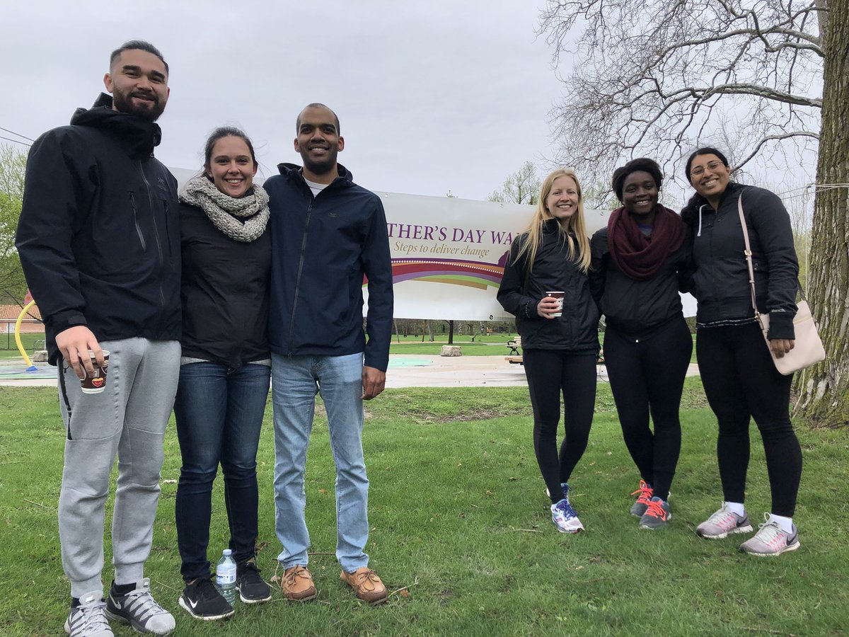 Today I learned that 9 women die during pregnancy/childbirth per year in Canada & per DAY in developing countries. Feeling lucky to be able to participate in this years’ Mother’s Day Walk with my @SchulichMedDent friends  @stm_canada