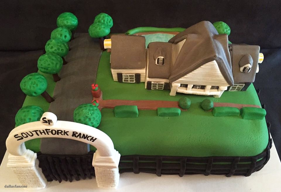 DallasFanzine's tweet photo. You can't celebrate 40 years of #DALLAS without baking a cake!  #Dallas40 https://t.co/S0SUFlcAnI