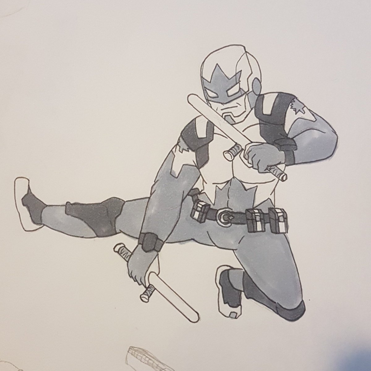 JacobSynth's tweet photo. Day 82/365 Captain Canuck #myart #fanart #captaincanuck #chapterhousecomics #sketch #doodle #drawing #traditionalart #traditionaldrawing #day82 #365daysofdrawing #copic #copicmarkers https://t.co/Fy8AR3LXFc