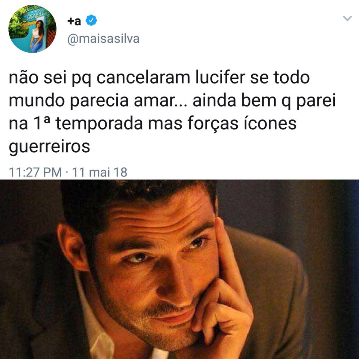 respondenetflix's tweet photo. É oficial, Lucifer está cancelada: https://t.co/jgP5DjkGLS