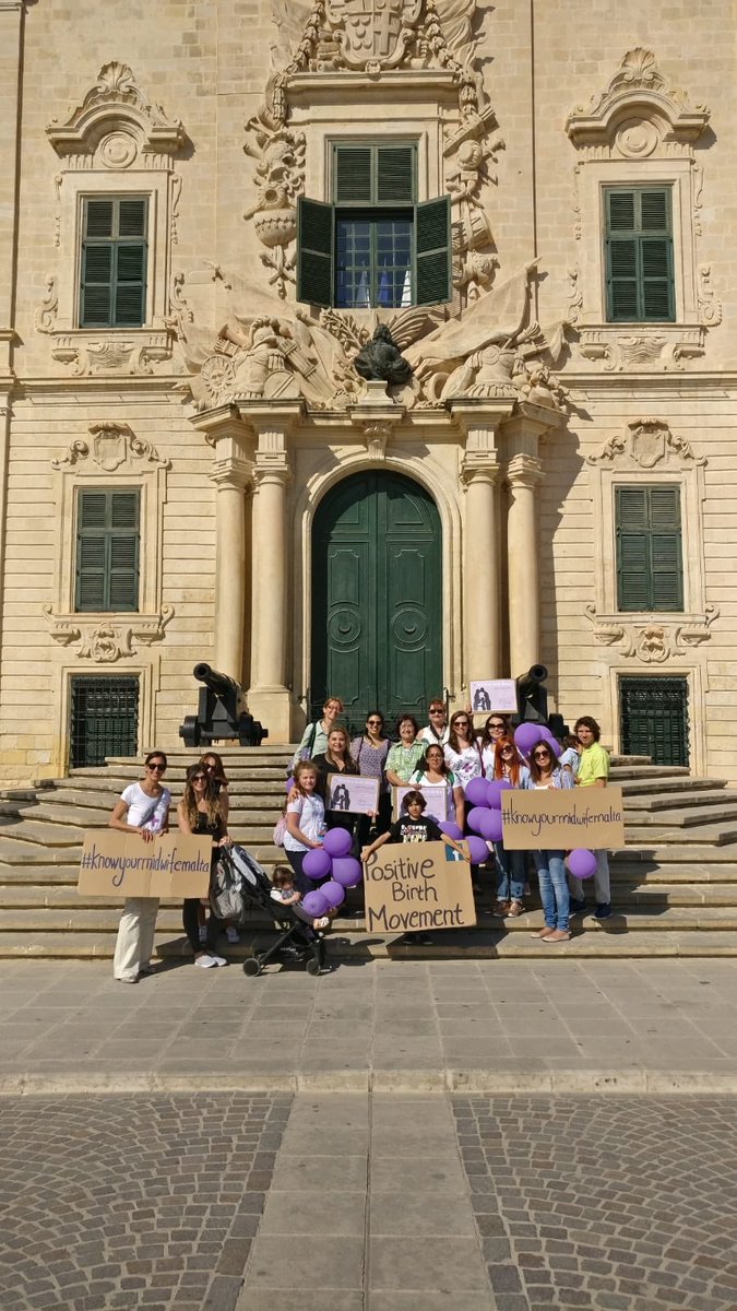 MaltaMidwives's tweet photo. Proud to support the PBM Malta who held a walk &amp; discussion today in Valletta #knowyourmidwifemalta https://t.co/7mIUsZEfgM