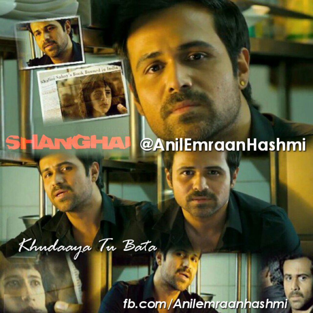 anil_emraan's tweet photo. " Khudaaya Tu Bata
Kahan Uska Pata Pataa Kar 
Main Uske Bina Bepanaah Hoon
Bepanaah Bepanaah 
@emraanhashmi as #JogiParmar 
#ShekharRavjiani #DibakarBanerjee #AbhayDeol
#KalkiKoechlin #PVRPictures 
#Shanghai https://t.co/5ID7F4MYOu