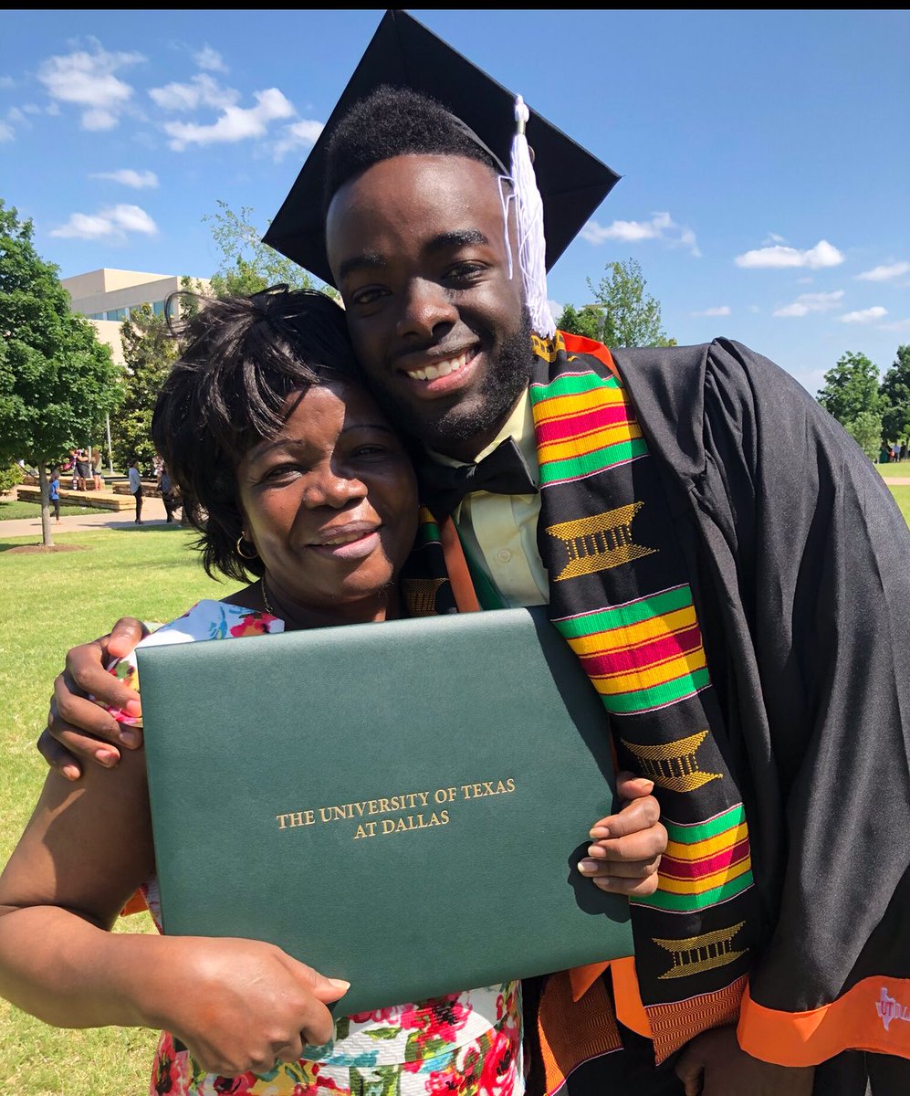 chonemury's tweet photo. I did a lil graduating yesterdayπππ
B.A. In Arts & Technology.
#BlackExcellence #UTDone #UTD18 https://t.co/MElGZYTXmQ