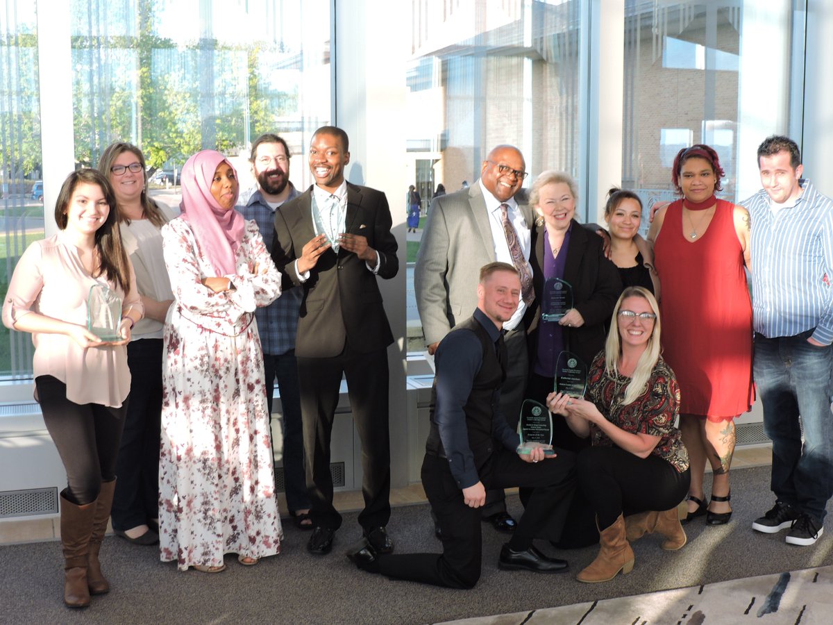 MetroStateSen's tweet image. Congratulations to the recipients of the 20th annual Presidential LEadership Awards which include our own President Moenck, recipient of the Outstanding Leadership Award.