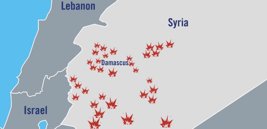 RRInternational's tweet image. #Siria: Cel puțin 11 iranieni se numără printre luptătorii regimului sirian, victime ale loviturilor aeriene israeliene de joi, de o amploare fără precedent, se precizează în cel mai recent bilanţ #OSDO. #IsraelStrikes
