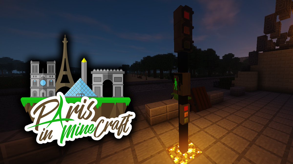 MinecraftParis's tweet image. Du nouveau dans le projet ! Grâce à @Maxpradi, notre commandblockeur préféré, nous avons désormais des Feux de Signlisations (Piétons et Véhicules)

#ParisMC #Minecraft